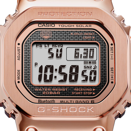 G-Shock 35th Anniversary Edition Full Metal Solar Rose Gold Watch GMW-B5000GD-4ER