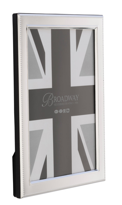 Broadway Silversmiths Hallmarked Sterling Silver Soho 10"x8" Photo Frame P/212