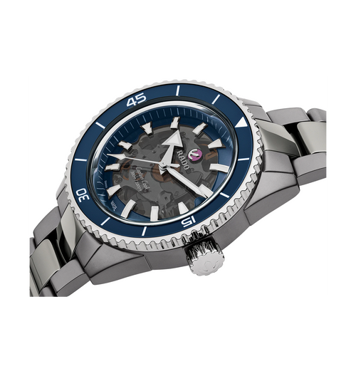 Rado Captain Cook Automatic Plasma High Tech Ceramic Black Dial Watch R32128202