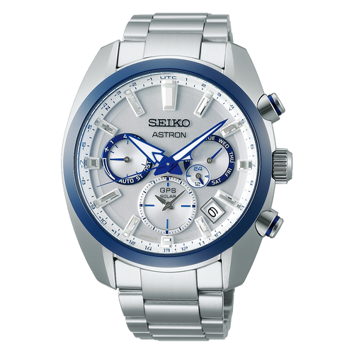 Seiko Astron 140th Anniversary Limited Edition GPS Solar Sapphire Dual Time Watch SSH093J1