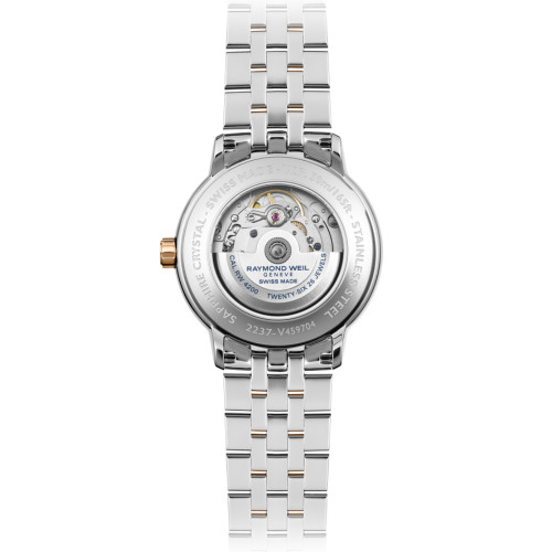 Raymond Weil Men's Automatic Two Tone Rose Gold Bracelet 40mm Watch 2237-SP5-65021