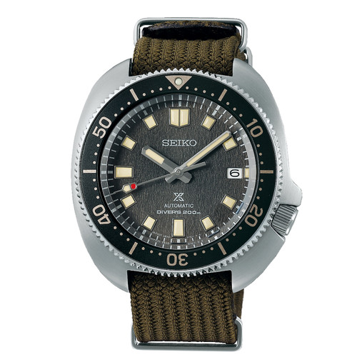 Seiko Prospex 1970 Recreation Captain Willard Diver's Sapphire Automatic Turtle Watch SPB237J1