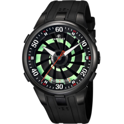 Perrelet Turbine Paranoia Luminous Spiral Sapphire Automatic Watch A4024/1