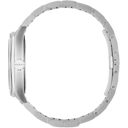 Gucci GG2570 Timeless Men's Sapphire Blue Dial Silver Bracelet Watch YA142303