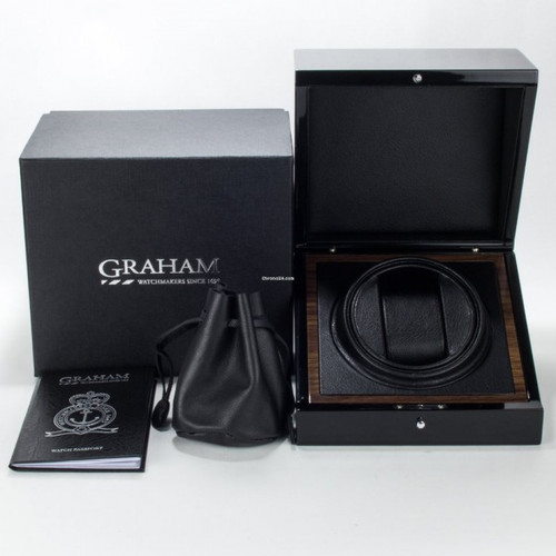 Graham ChronoFighter Vintage Brown Leather Strap Watch 2CVAS.B03A.L128S