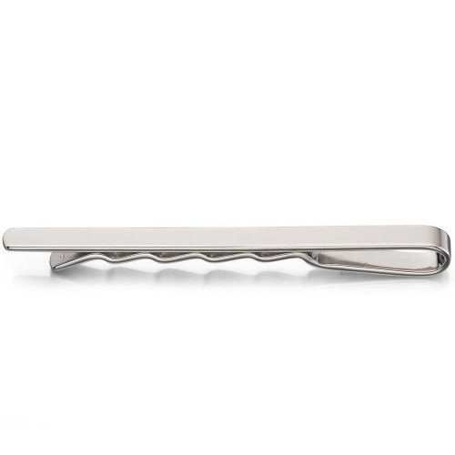 Fred Bennett Silver Plain Tie Slide Y022