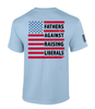 Patriot Pride Mens Humorous Political Fathers Against Raising Liberals Short Sleeve T-Shirt, Dad Gift for Father's Day