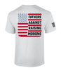 Patriot Pride Mens Humorous Political Fathers Against Raising Morons Short Sleeve T-Shirt, Dad Gift for Father's Day