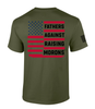 Patriot Pride Mens Humorous Political Fathers Against Raising Morons Short Sleeve T-Shirt, Dad Gift for Father's Day