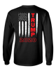 Patriotic American Flag Trump Flag Long Sleeve T-shirt