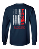 Patriotic American Flag Trump Flag Long Sleeve T-shirt