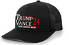 Trenz Shirt Company Trump Vance 2024 Take America Back Mesh Back Trucker Hat