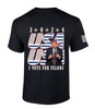 Trenz Shirt Company Mens Trump Tshirt USA 2024 I Vote For Felons Short Sleeve T-shirt