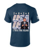 Trenz Shirt Company Mens Trump Tshirt USA 2024 I Vote For Felons Short Sleeve T-shirt