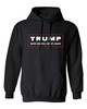 Trenz Shirt Company Political Trump Make America Great Again Adult Hooded Pullover Black