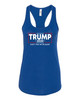 Trenz Shirt Company Political Trump 2020 Elect That MF'er Again Ladies Racerback Tank Black
