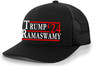 Mens Trump Hat Trump Ramaswamy '24 Mesh Back Trucker Hat