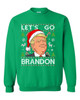 Men's Trump Funny Tacky Christmas Sweater Crewneck Sweatshirt