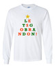Funny Trump Political Christmas Tree Men's Long Sleeve T-shirt Graphic Tee