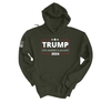 Trenz Shirt Company Mens Trump Fix America Again 2024 Hooded Sweatshirt