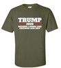Trump 2020 Because I Kinda Like Freedom Unisex Short Sleeve T-shirt