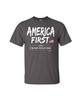 Political America First Trump 2020 Short Sleeve Tee Shirt Black