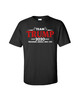 Political Team Trump Short Sleeve Tee Shirt Black