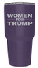 TSC Powder Coated Women For Trump 30 oz Engraved Tumbler Black