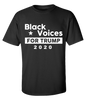 Unisex Black Voices for Trump 2020 Short Sleeve T-shirt