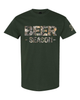 Patriot Pride Men's Camo Beer Season Short Sleeve T-Shirt - Graphic Tees For Men