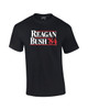 Reagan Bush 1984 Presidential Campaign Political Design Men's Short Sleeve T-shirt President Retro 80's Condervative Republican