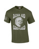 Dazed and Confused Patriotic Funny Men's Short Sleeve T-shirt Graphic Tee With Flag Sleeve