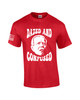 Dazed and Confused Patriotic Funny Men's Short Sleeve T-shirt Graphic Tee With Flag Sleeve