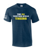 The IRS Together Spells Theirs Funny Defund the IRS Mens Short Sleeve T-shirt Graphic Tee