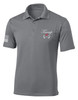 Trenz Shirt Company Mens Trump 2024 Golf Clubs Embroidered Golf Polo