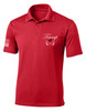 Trenz Shirt Company Mens Trump 2024 Golf Clubs Embroidered Golf Polo