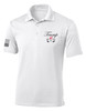 Trenz Shirt Company Mens Trump 2024 Golf Clubs Embroidered Golf Polo