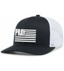 Mens Christian Hat Pray American Flag USA Patriotic Christian Mens Mesh Back Trucker Hat Baseball Cap