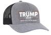 Trenz Shirt Company Political Elect That MF'ER Again Trump 2024 Embroidered Trucker Mesh Snapback Hat