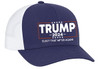 Trenz Shirt Company Political Elect That MF'ER Again Trump 2024 Embroidered Trucker Mesh Snapback Hat