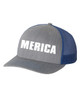 Heritage Pride USA Merica Mesh Back Trucker Hat Army/American Flag