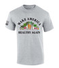 Trenz Shirt Company MAHA Make America Healthy Again Vegetables Farm Short Sleeve T-shirt