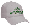 Trenz Shirt Company MAHA Hat Make America Healthy Again Organic Plant Twill Dad Hat Baseball Cap