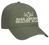 Trenz Shirt Company MAHA Hat Make America Healthy Again Organic Plant Twill Dad Hat Baseball Cap