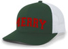 Trenz Shirt Company Mens Christmas Hat Merry Mesh Back Embroidered Christmas Trucker Hat