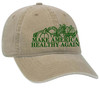 Trenz Shirt Company MAHA Hat Make America Healthy Again Farm to Table Vegetables Twill Dad Hat Baseball Cap