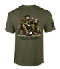Patriot Pride Trump Hunting T-shirt Trump Hunting Dog and Beer Making America Great Again Short Sleeve T-shirt