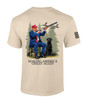 Patriot Pride Trump Hunting T-shirt Trump Hunting Black Lab Making America Great Again Short Sleeve T-shirt