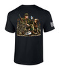 Patriot Pride Trump Hunting T-shirt Trump Hunting Feet Hangin We Bangin Funny Short Sleeve T-shirt