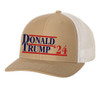 Donald Trump 2024 Political Campaign '24 Men's Embroidered Mesh Back Trucker Hat